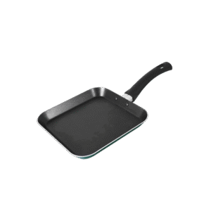 Sartén‑plancha cuadrada antiadherente efecto granito – 18 / 21 cm